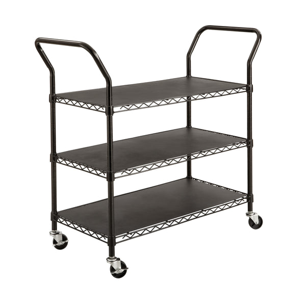 Wire Utility Cart - 3 Shelves