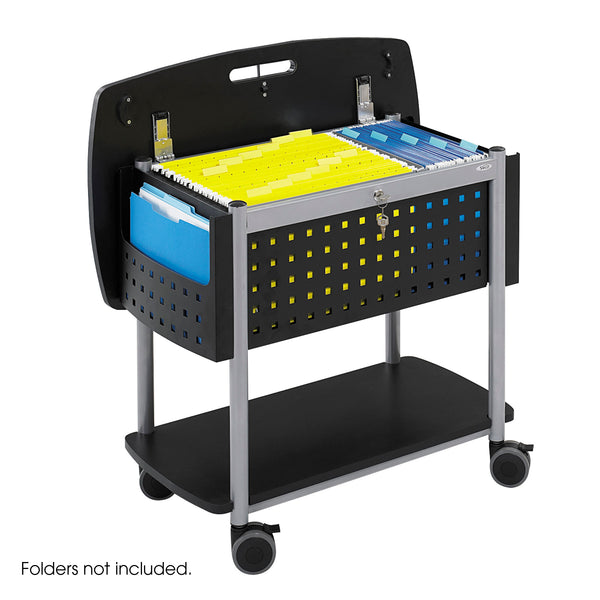 Scoot™ Mobile File Cart with Work Surface