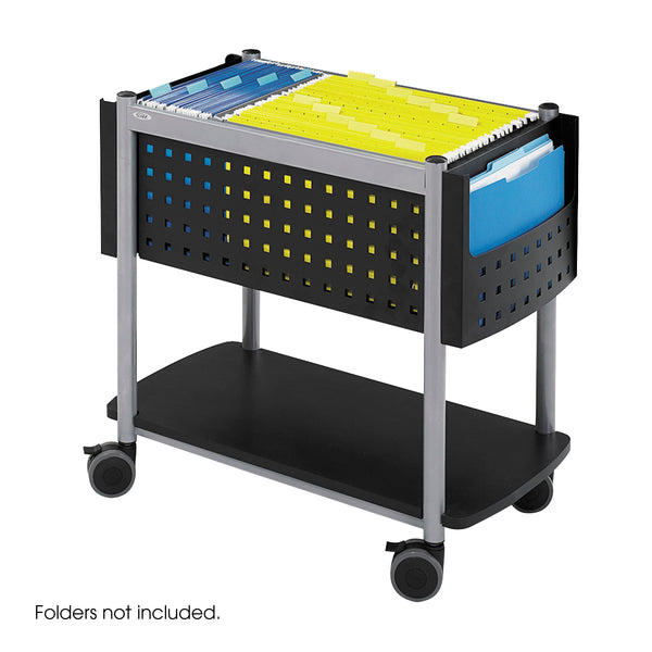 Scoot™ Open Top Mobile File Cart