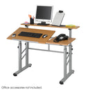 Height-Adjustable Split Level Drafting Table