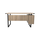 Mirella SOHO Desk with Built-In Pedestal