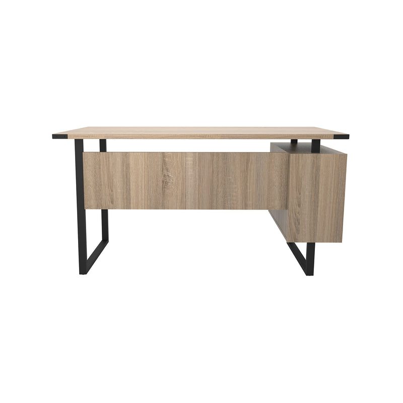 Mirella SOHO Desk with Built-In Pedestal