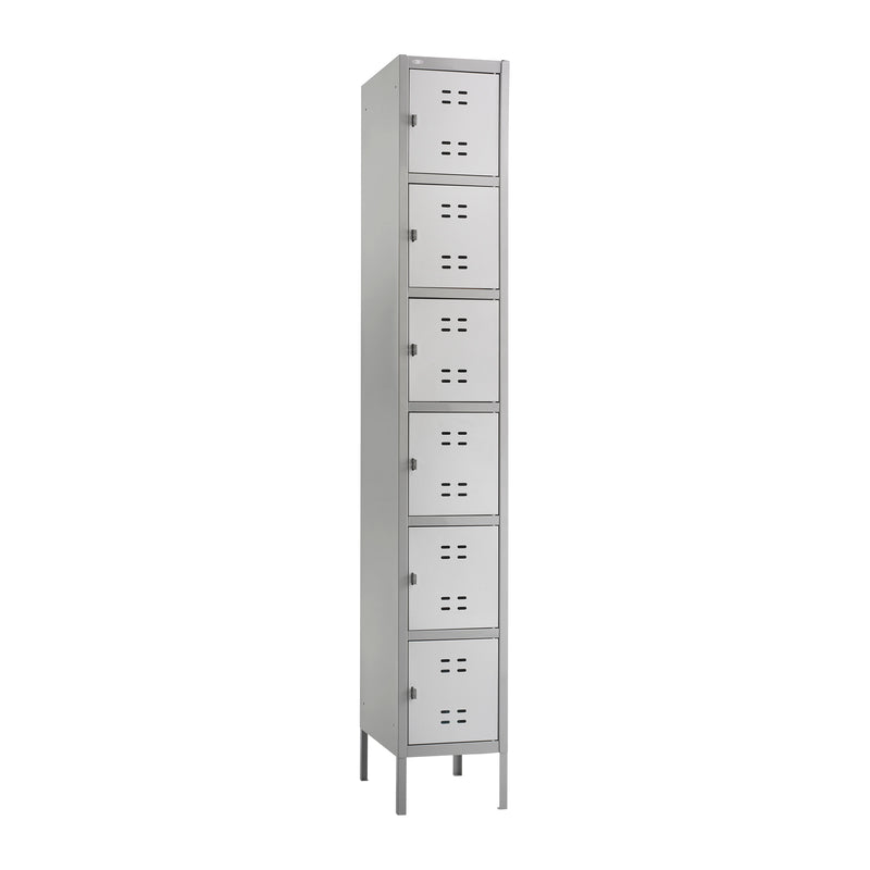 Six Tier Steel Box Locker