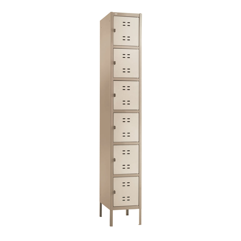 Six Tier Steel Box Locker