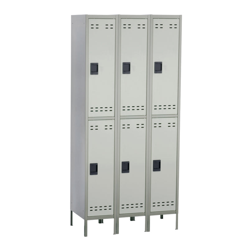 Double Tier Locker 3 Column