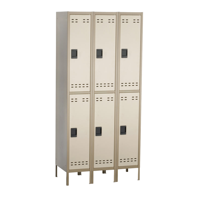 Double Tier Locker 3 Column