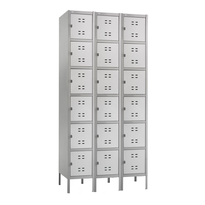 Six Tier Box Locker 3 Column