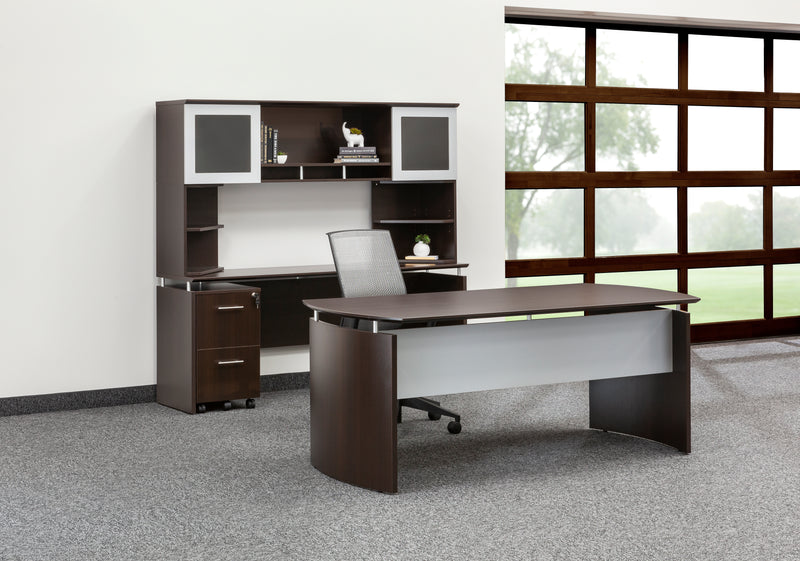 Medina™ 72" Curved Desk