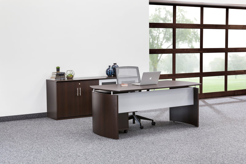 Medina™ 72" Curved Desk