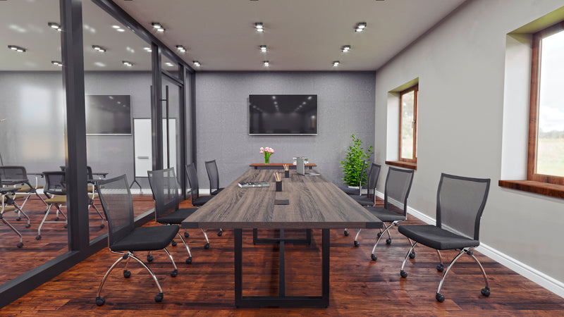 Mirella™ Conference Table, Sitting-Height, 12’