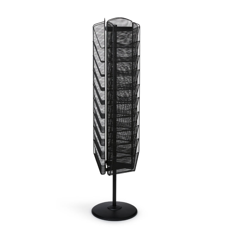 Onyx™ Rotating Mesh Magazine Stand