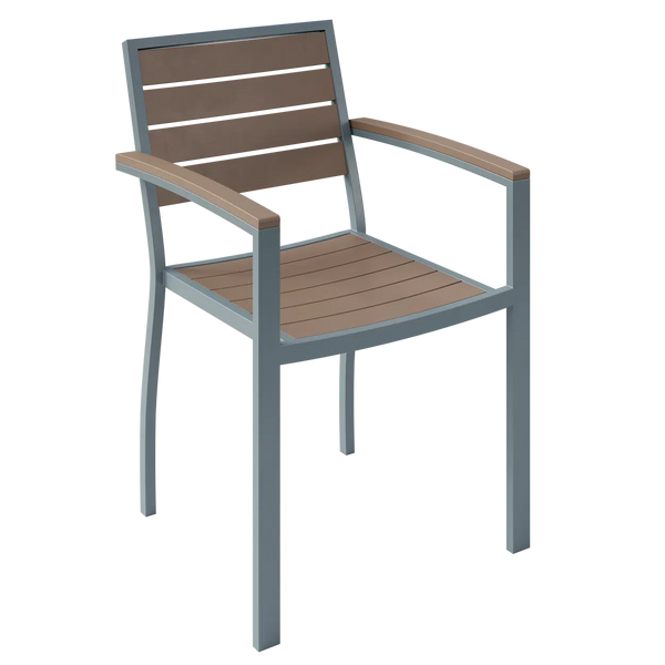 Eveleen Arm Chair Indoor / Outdoor Synthetic Polymer Seat And Back