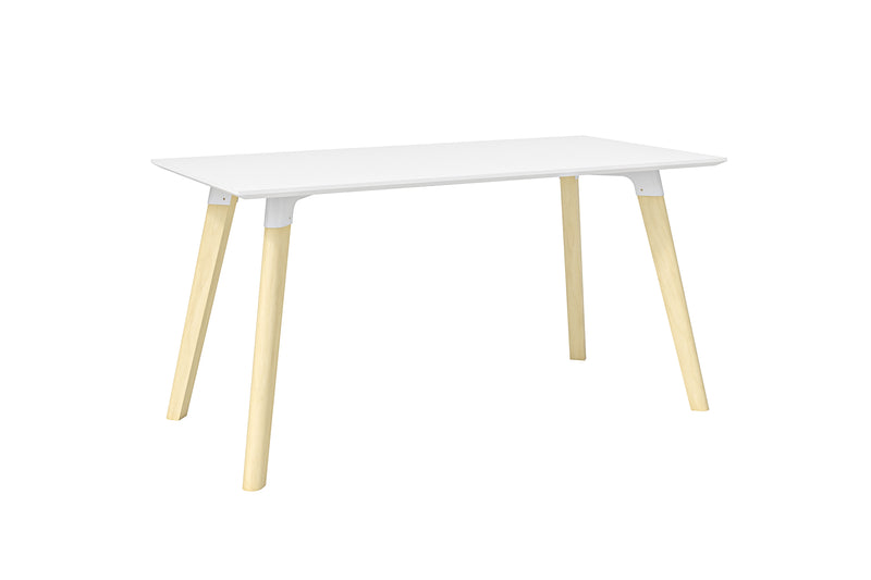 Resi® Desk 30X60 White Wood Leg