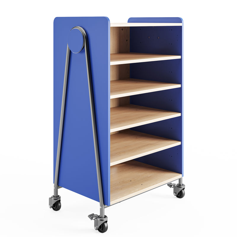 Whiffle Typical 2 Double Column 48”, Double Shelves, No Doors