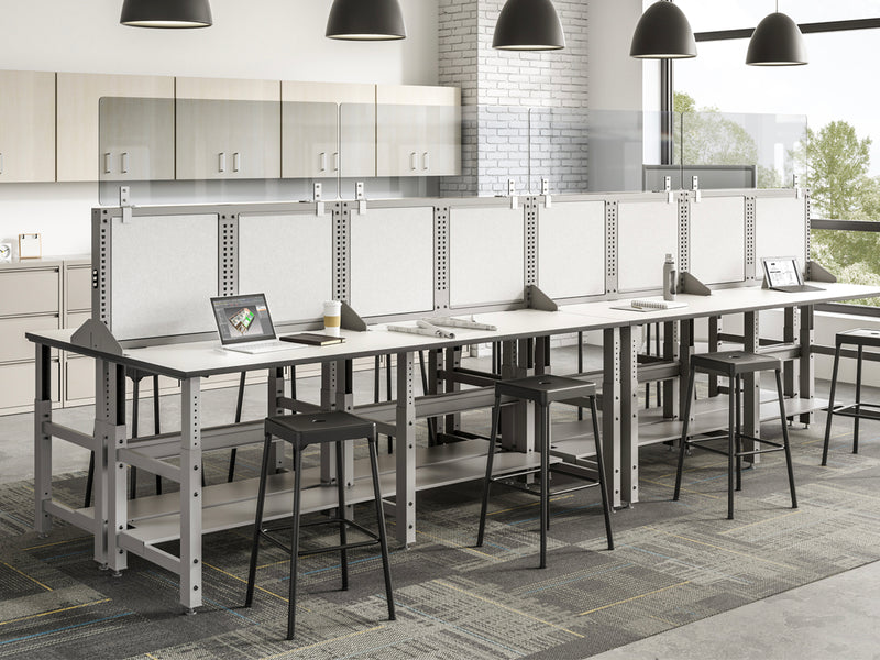 Steel Bar Height Stool