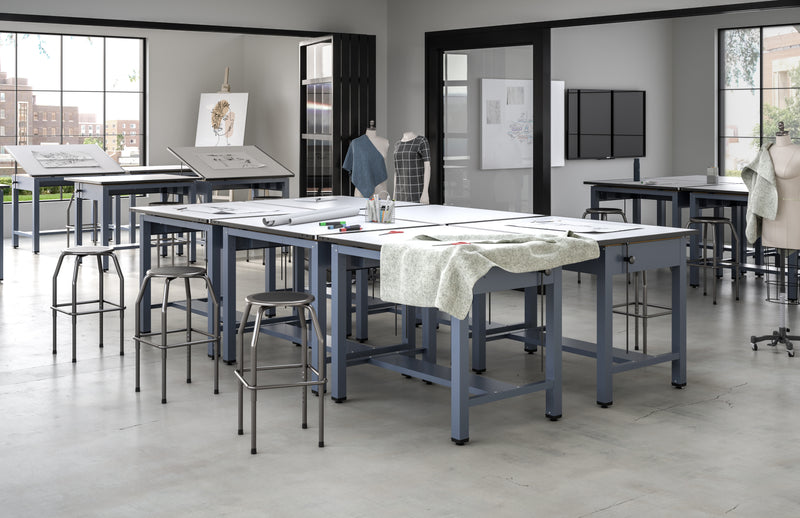 Steel Bar Height Stool