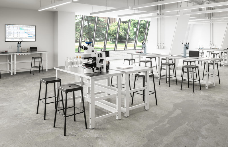Steel Bar Height Stool