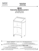 Executive Mobile Lectern