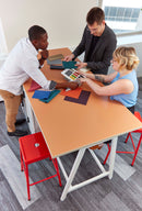 Steel Bar Height Stool