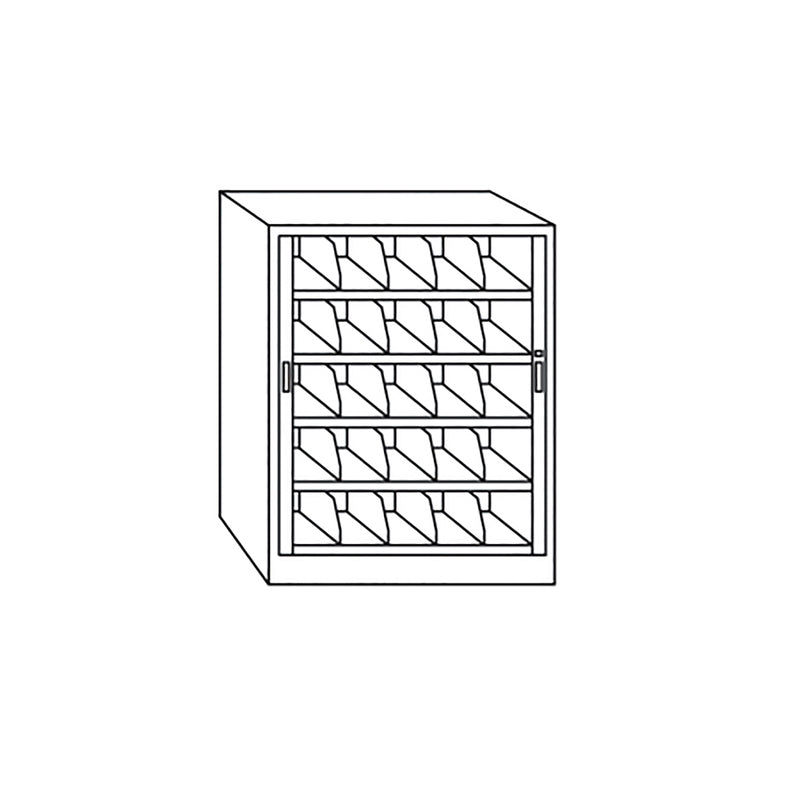 File Harbor, 5-Tier, 42" W x 62" H