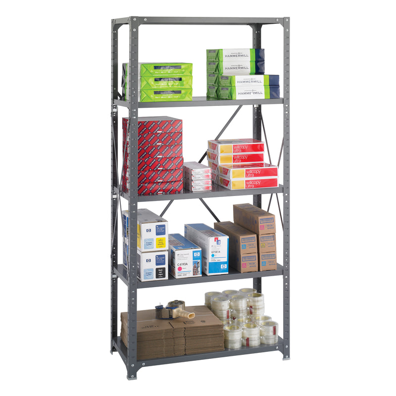 36 x 18 Commercial Steel Shelving 5 Shelf Kit