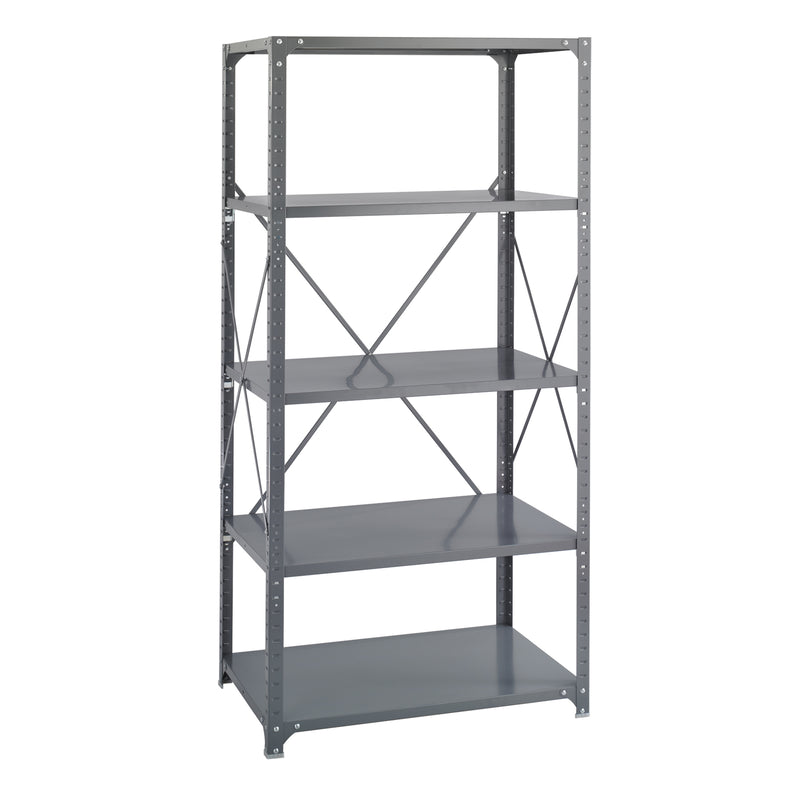 36 x 24 Commercial Steel Shelving 5 Shelf Kit