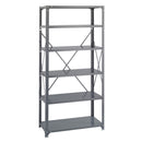 36 x 18 Commercial Steel Shelving 6 Shelf Kit