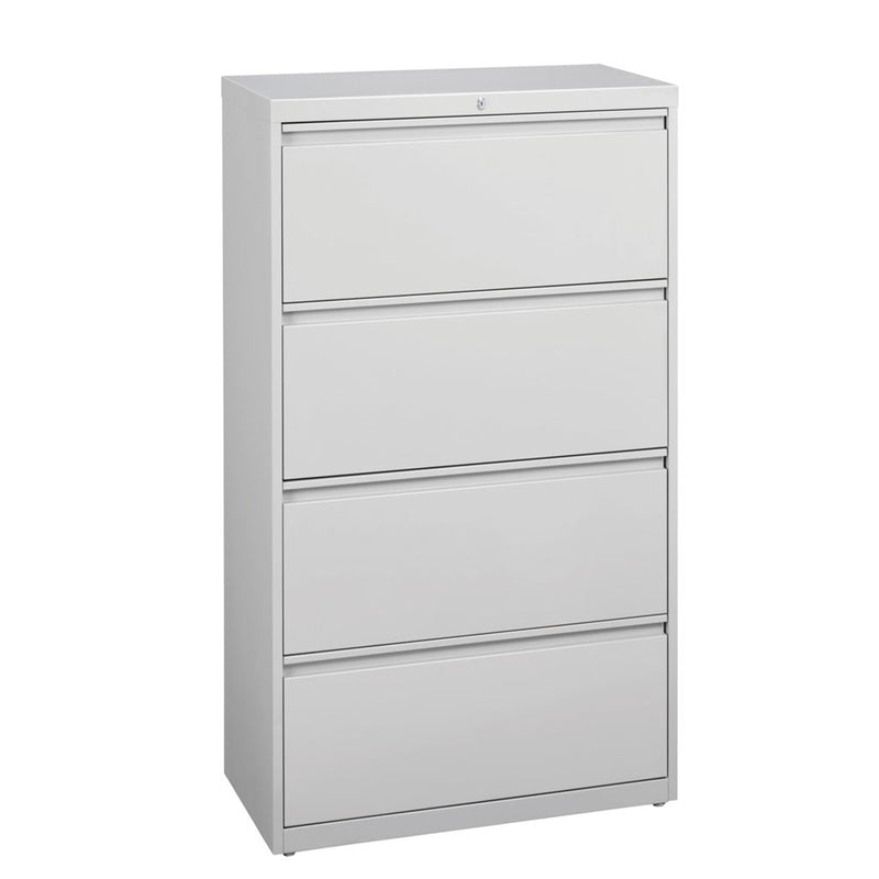 OS Steel 30" Wide 4 Drawer Lateral File Cabinet