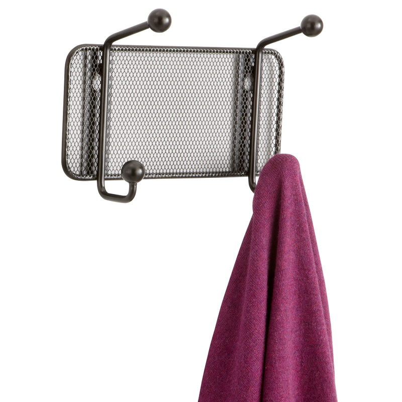 Onyx™ Mesh Wall Rack 2 Hook