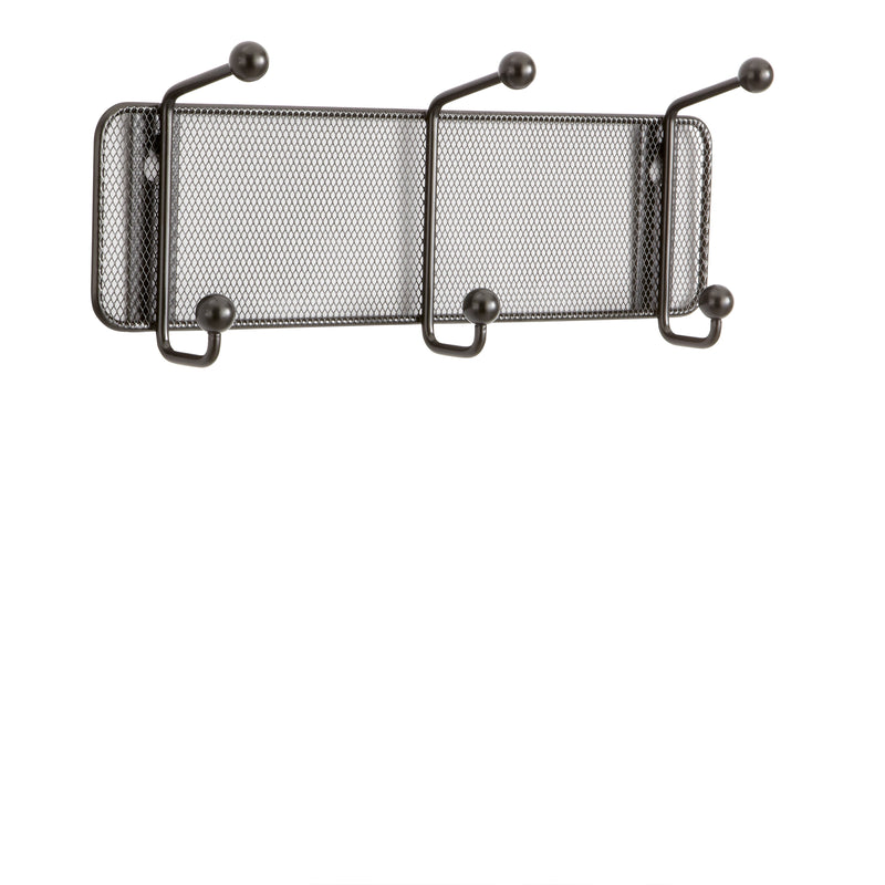 Onyx™ Mesh Wall Rack 3 Hook