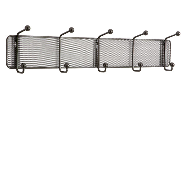 Onyx™ Mesh Wall Rack 5 Hook