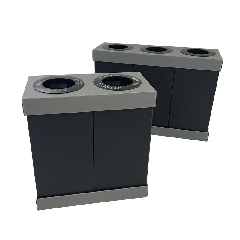 At-Your-Disposal® Recycling Center Triple Bin