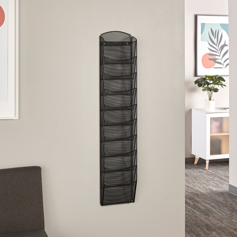 10-Pocket Onyx™ Magazine Rack