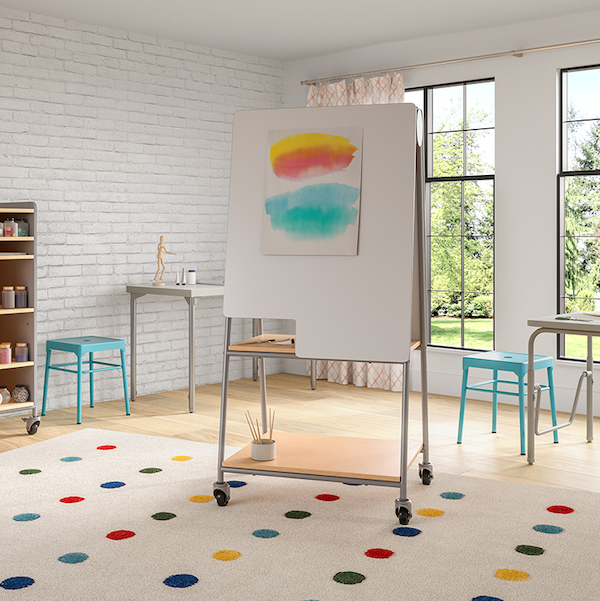 Steel Bar Height Stool