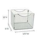 Onyx™ Mesh Desktop Box File, 10"D