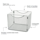 Onyx™ Mesh Desktop Box File, 10"D