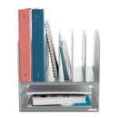 Onyx™ Mesh Desk Organizer 2 Horizontal/6 Upright Sections