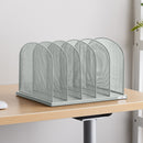 Onyx™ Mesh Desk Organizer 5 Upright Sections