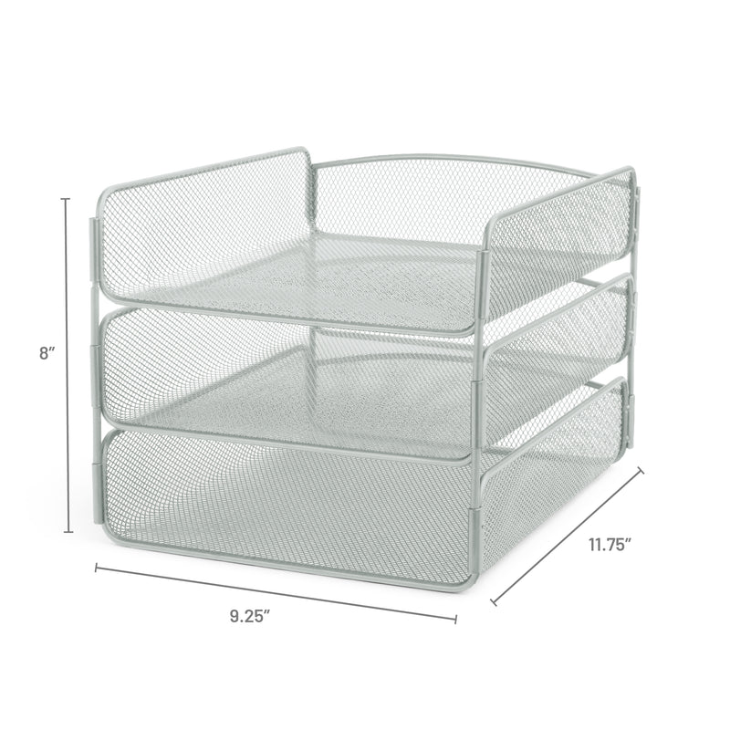 Onyx™ Mesh Triple Tray Organizer