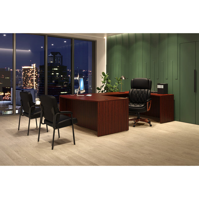 OS Laminate 66"W Bow Front Desk Shell