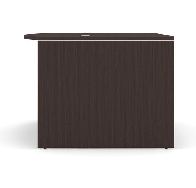 OS Laminate 66"W Bow Front Desk Shell