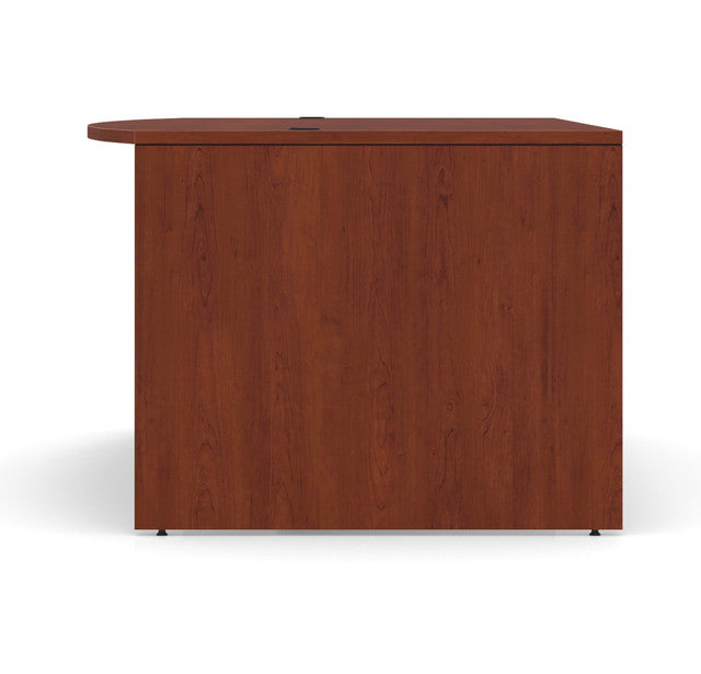 OS Laminate 66"W Bow Front Desk Shell