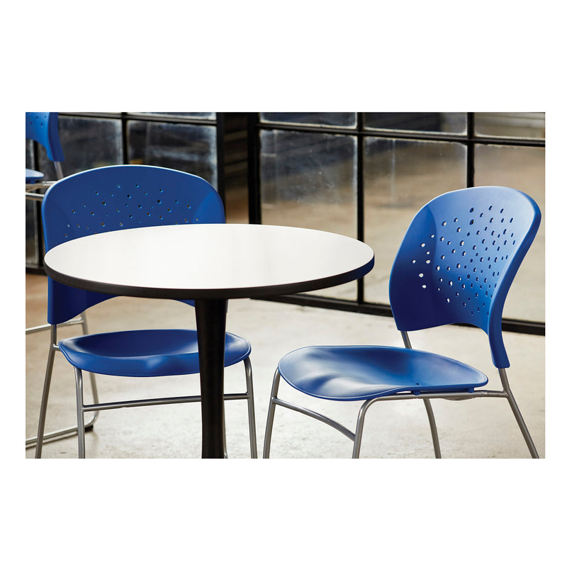 Reve™ Guest Bistro Chair Sled Base Round Back (Qty. 2)