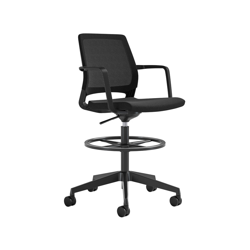 Medina™ Extended-Height Task Chair, Mesh Back Black