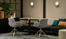 Bliss Chair Wood Swivel