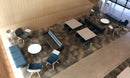 Beyond Chair Upholstered Premium Veneer Shell Wood Legs