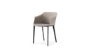 Attune Poly Four Leg Chair Upholstered Seat