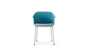 Attune Metal Four Leg Chair Upholstered Seat