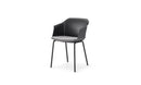 Attune Metal Four Leg Chair Upholstered Seat