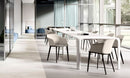 Attune Poly Four Leg Chair Upholstered Seat